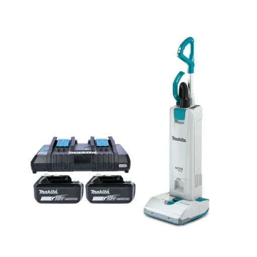 Makita DVC560 36V BL Vacuum + 2 X 3Ah Batteries & DC18RD -Makita Shop 72dec4c200780e0dde8c2c3596f3b2b6 1