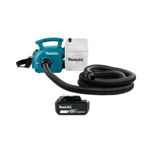 Makita DVC350 18V LXT Vacuum Dust Extractor / Blower With 1 X 5.0Ah Battery -Makita Shop dvc350 kit 8